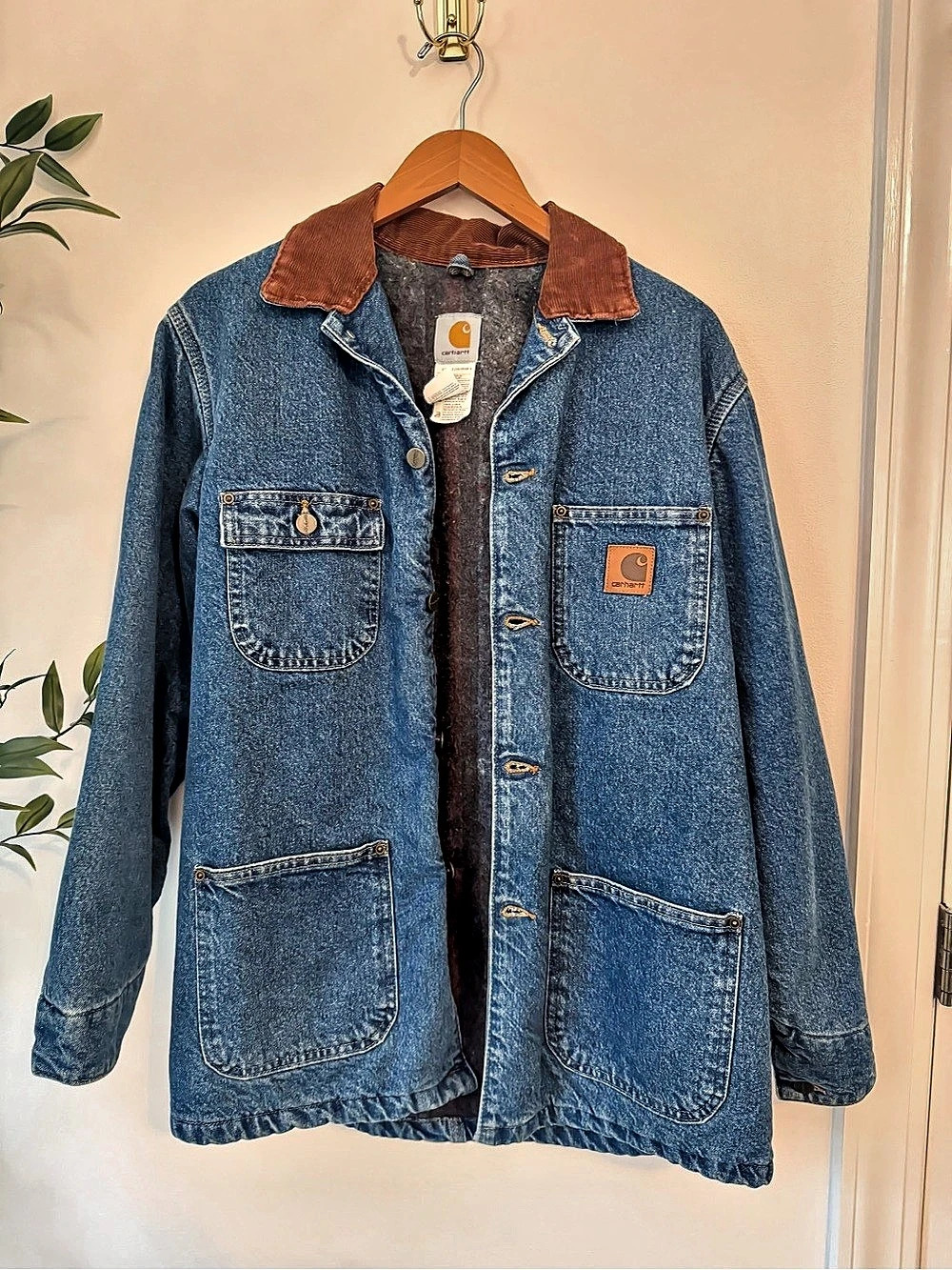 Vintage Carhartt Denim Chore Jacket
